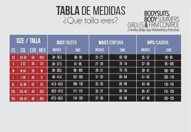 FAJA POST QUIRÚRGICA CON SUJETADOR REF 1294 TRUE SHAPER´S